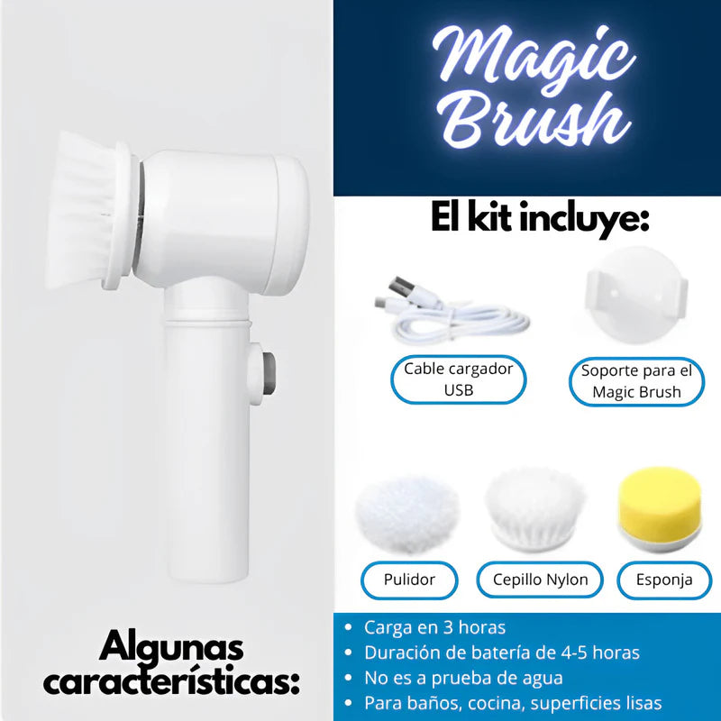 Cepillo de limpieza 5 En 1 Magic Brush