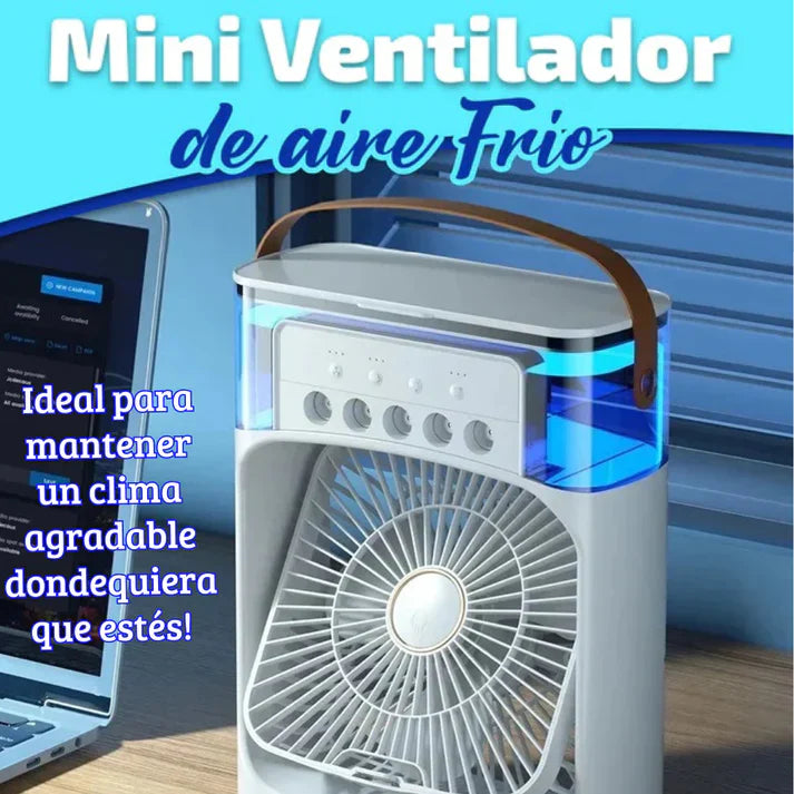 Ventilador con Humidificador