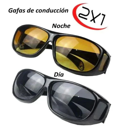 Gafas de conducción  noche y día 2X1